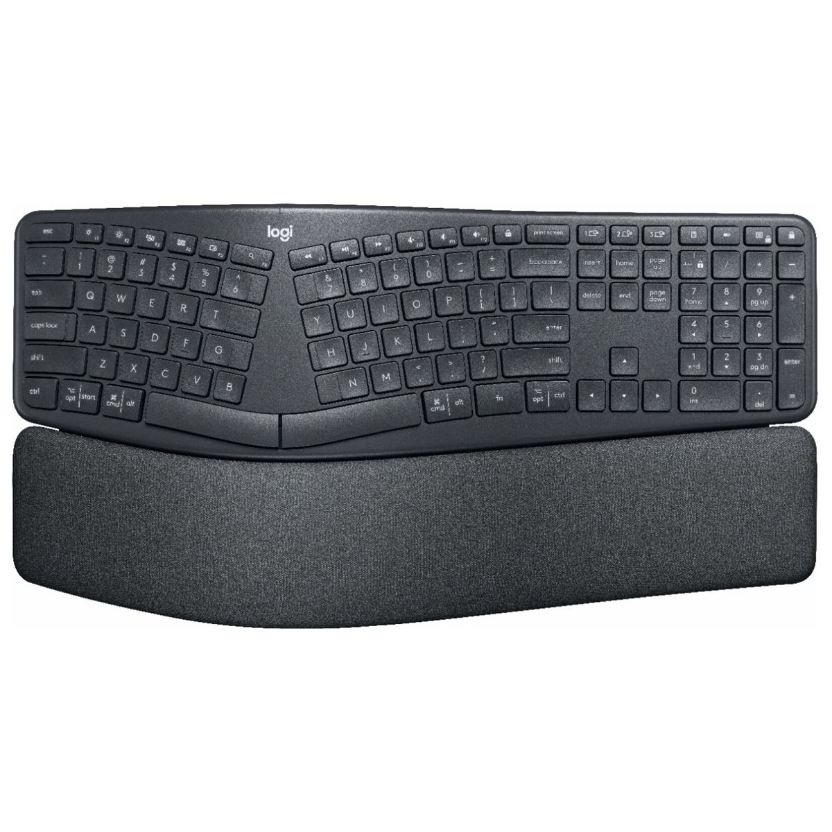 Logitech - Teclado ERGO K860 Ergonómico Wireless Español